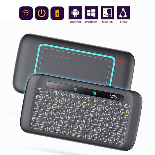 H20 2.4GHz Mini Smart Wireless Multi-Touch Touch Keyboard, H20 Multi-Touch Keyboard