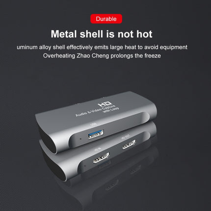 Caja de captura de audio y video USB Z27A HDMI hembra a HDMI hembra, Z27A