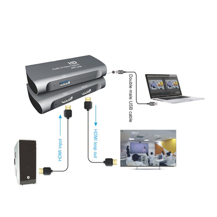 Caja de captura de audio y video USB Z27A HDMI hembra a HDMI hembra, Z27A