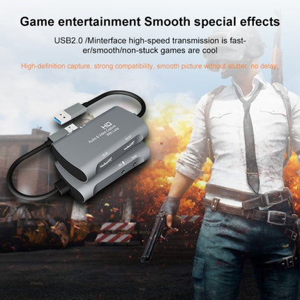 Z30 HDMI Female + Mic to HDMI Female + Audio + USB 2.0 Video Capture Box, Z30