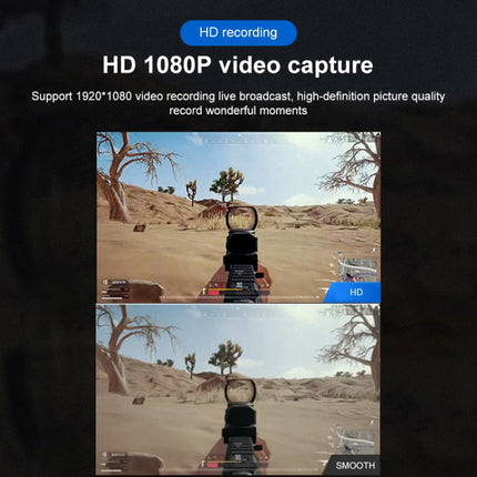 Z30A HDMI Female + Mic to HDMI Female + Audio + USB-C / Type-C Video Capture Box, Z30A