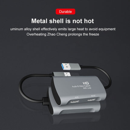 Z31 HDMI Female to HDMI Female + Audio + USB 2.0 Video Capture Box, Z31