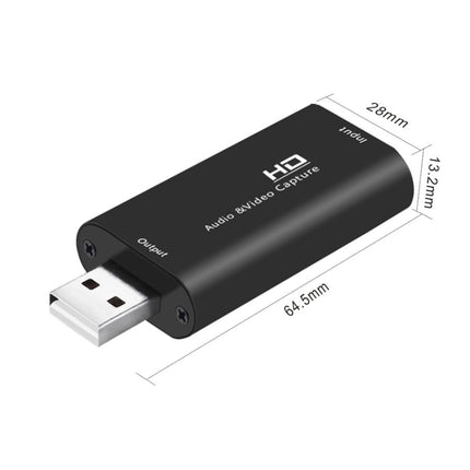 Z32 HDMI Female to HDMI Female Audio Video Capture Adapter Box, Z32