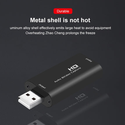 Z32 HDMI Female to HDMI Female Audio Video Capture Adapter Box, Z32