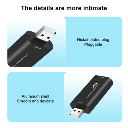 Z32 HDMI Female to HDMI Female Audio Video Capture Adapter Box, Z32