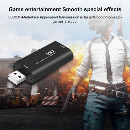 Z32 HDMI Female to HDMI Female Audio Video Capture Adapter Box, Z32