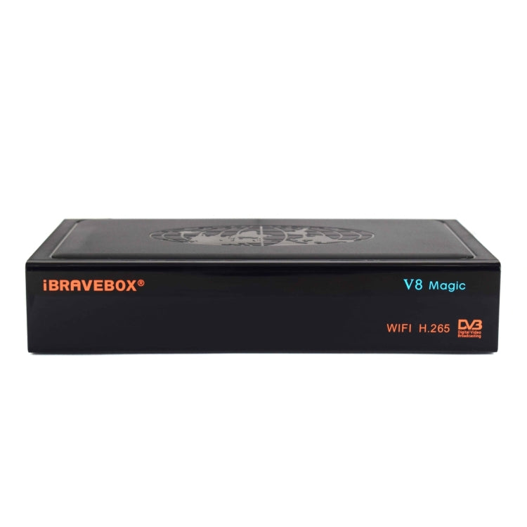 iBRAVEBOX V8 MAGIC Digital Satellite Signal Finder Meter, Support H.265+DVB-S/S2 & IPTV, UK Plug, AU Plug, EU Plug