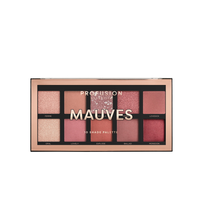 MAUVES | 10 SHADE EYESHADOW PALETTE