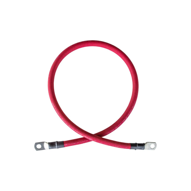 25mm² (170 Amp) Hi-Flex Battery Cable With M10 Lugs - RED