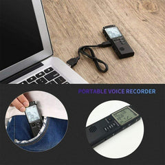 VM113 Portable Audio Voice Recorder, 8GB, Support Music Playback / LINE-IN & Telephone Recording