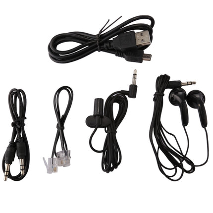 VM113 Portable Audio Voice Recorder, 8GB, Support Music Playback / LINE-IN & Telephone Recording