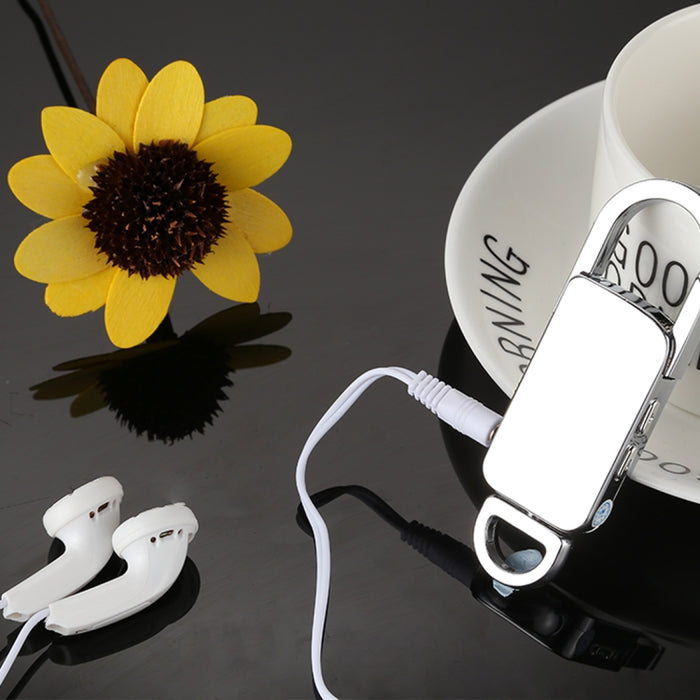 VM800 Tragbarer Audio-Sprachrekorder als Schlüsselanhänger, 8 GB, unterstützt Musikwiedergabe