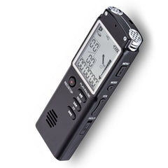 T60 Monochrome Screen HD Noise Reduction Digital Voice Recorder, 16G, Support MP3 / WAV Format, 16G