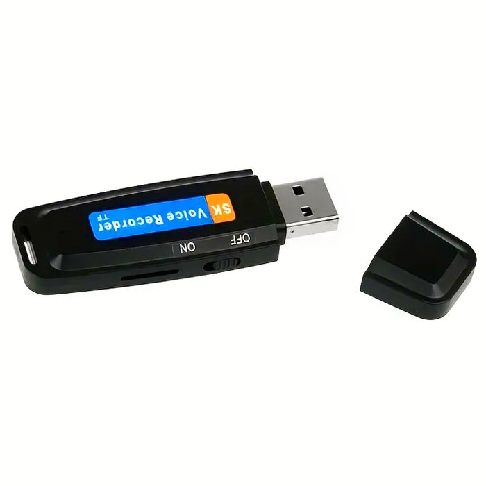 SK001 Wiederaufladbarer tragbarer U-Disk-USB-Sprachrekorder, kein Speicher, kein Speicher