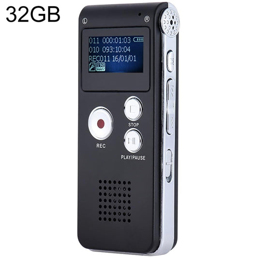 SK012 32GB Smart Noise Reduction HD Voice Recording Pen, 32GB