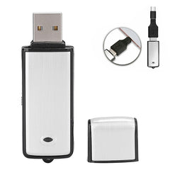 SK858 16GB Rechargeable Portable U-Disk Meeting Voice Recorder, 16GB