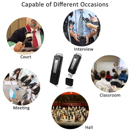 SK868 64 GB wiederaufladbarer tragbarer U-Disk-Sprachrekorder, 64 GB