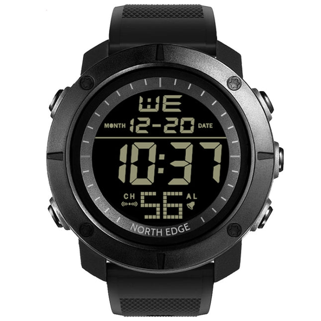 TANK North Edge Men Fashion Professional Military Army Outdoor Sport Waterproof Running Swimming Smart Digital Watch