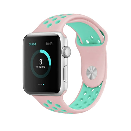 For Apple Watch Series 10 42mm / 9&8&7 41mm / SE 3&SE 2&6&SE&5&4 40mm / 3&2&1 38mm Fashionable Classical Silicone Sport Watch Band(Grey White), WA1230A, WA1230B, WA1230BG, WA1230BH, WA1230BL, WA1230BM, WA1230BR, WA1230BY, WA1230C, WA1230D, WA1230DW    ...