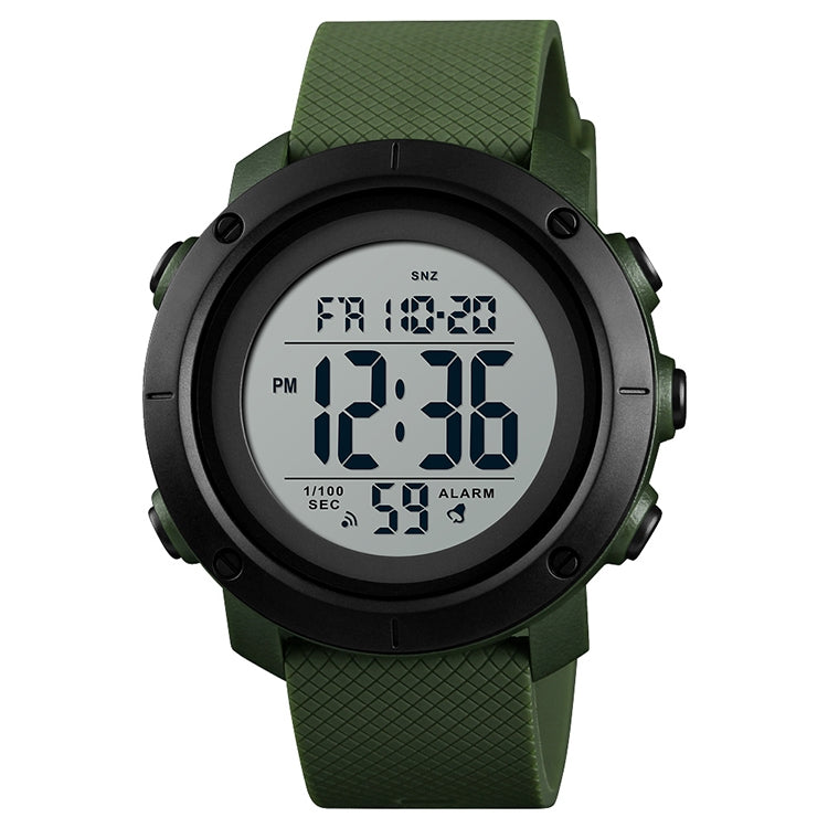 SKMEI 1426 Multifunctional Outdoor Fashion Noctilucent Waterproof White Machine Rubber Ring Digital Watch, White Machine Rubber Ring, 1426 White Machine Rubber Ring