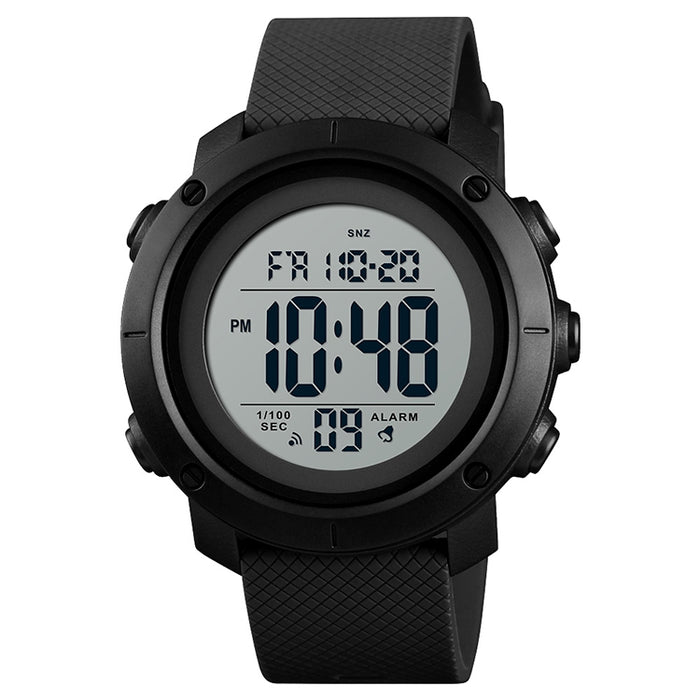 SKMEI 1426 Multifunctional Outdoor Fashion Noctilucent Waterproof White Machine Rubber Ring Digital Watch, White Machine Rubber Ring, 1426 White Machine Rubber Ring