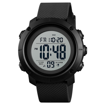 SKMEI 1426 Multifunctional Outdoor Fashion Noctilucent Waterproof White Machine Rubber Ring Digital Watch, White Machine Rubber Ring, 1426 White Machine Rubber Ring