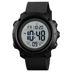 SKMEI 1426 Multifunctional Outdoor Fashion Noctilucent Waterproof White Machine Rubber Ring Digital Watch, White Machine Rubber Ring, 1426 White Machine Rubber Ring