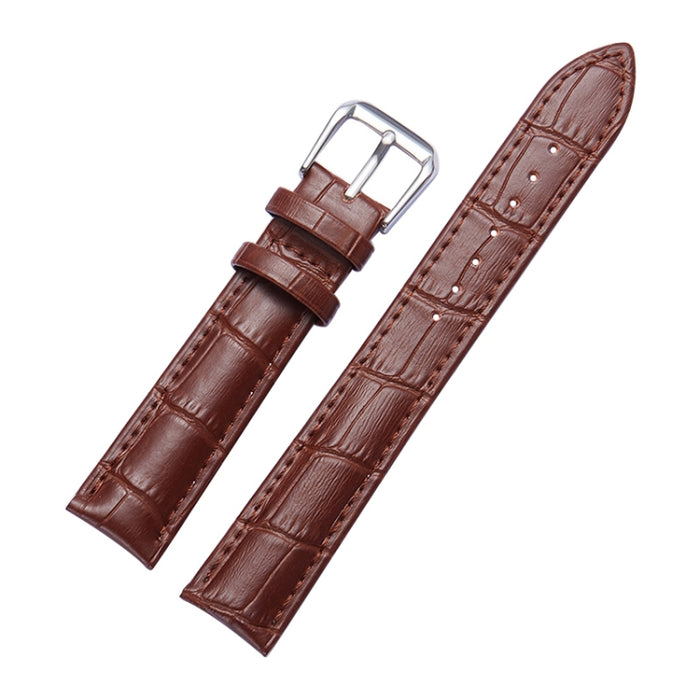 Abnehmbares Uhrenarmband aus Kalbsleder, Spezifikation: 22 mm