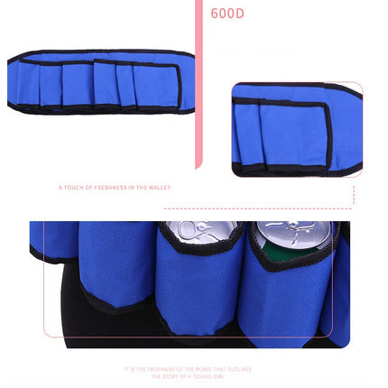 Portable Outdoor Beer Mountaineering Belt Minimalist Stylish Style Multi-function Outdoor Sports Running Hiking Riding Travelling Belt