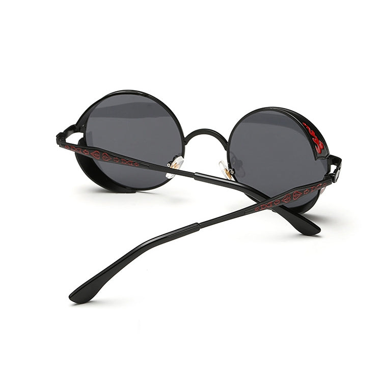 Retro Carved Round Sunglasses, Sunglasses#silver frame gray sheet, Sunglasses#silver frame white mercury, Sunglasses#rimmed gray tablets, Sunglasses#Tyrant gold box gold, Sunglasses#Gold frame gray sheet, Sunglasses#Gold frame red film�����������������...
