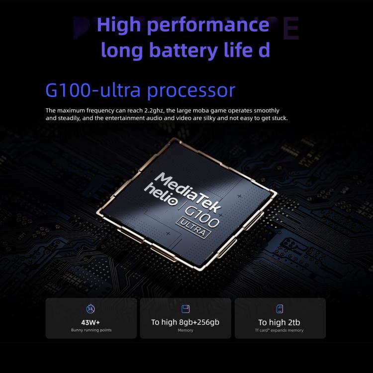 REDMI Pad 2 11 inch, 6GB+256GB, HyperOS 2, MediaTek G100-Ultra Octa Core CPU