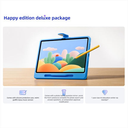 REDMI Pad 2 11 inch Tablet PC, Soft Light Edition 8GB+256GB, HyperOS 2, MediaTek G100-Ultra Octa Core CPU, Soft Light Edition 8GB+256GB