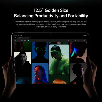 Xiaomi Pad 9 Pro 12.5 inch, 8GB+256GB, HyperOS 4.0 Qualcomm Snapdragon 8 Gen5 Octa Core, 8GB+256GB