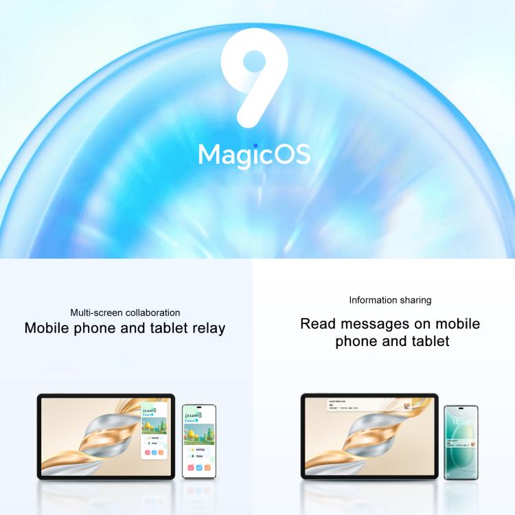 Honor Pad X9 Pro WiFi Tablet PC, 11.5 inch 8GB+128GB MagicOS 9.0 Qualcomm Snapdragon 685 Octa Core