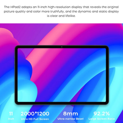 Android 11 Unisoc T618 Octa Core up to 2.0GHz, Support Dual SIM & WiFi & Bluetooth, Global Version with Google Play, US Plug