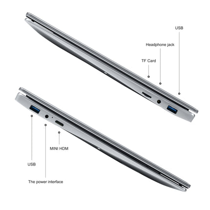 Windows 11 Intel Celeron N5095 Quad Core, Support TF Card & WiFi & BT & HDMI, US Plug, 16GB+1TB