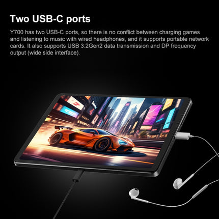 Lenovo LEGION Y700 2025 8.8 inch Anti-glare WiFi Gaming Tablet, 12GB+256GB, Android 14, Qualcomm Snapdragon 8 Gen3 Octa Core