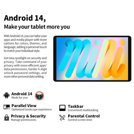 Teclast M50 Mini WiFi Tablet PC, 4GB+128GB, 8.7 inch Android 15 Unisoc T606 Octa Core