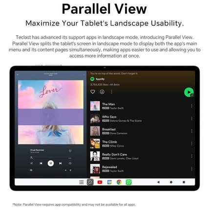Teclast M50 Mini WiFi Tablet PC, 4GB+128GB, 8.7 inch Android 15 Unisoc T606 Octa Core