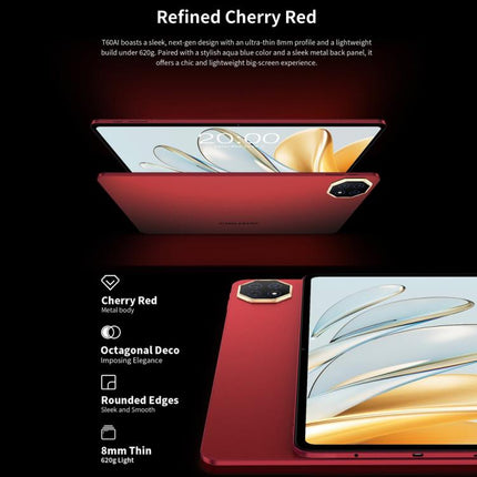 Teclast T60AI WiFi Tablet PC, 6GB+128GB, 12 inch Android 15 Allwinner A733 Octa Core with NPU