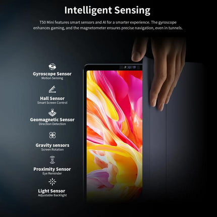 Teclast T50 Mini 4G LTE Tablet PC, 8GB+128GB, 8.7 inch Android 15 MediaTek Helio G99 Octa Core, Support Dual SIM, T50 Mini