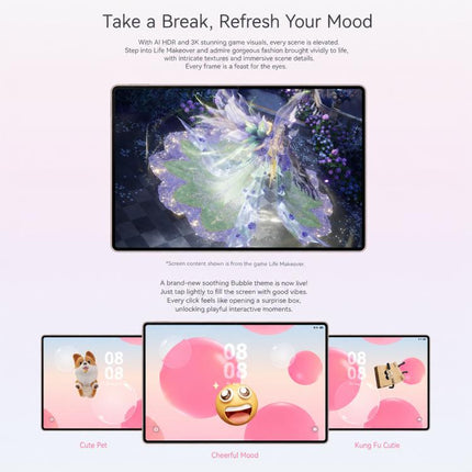 HUAWEI MatePad Pro 12 inch Soft Light Enjoy Edition WiFi, 12GB+256GB, HarmonyOS 6.1 Hisilicon Kirin T93A, Not Support Google Play, 12GB+256GB Enjoy Edition Soft Light