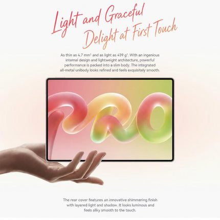 HUAWEI MatePad Pro 12 inch Soft Light Enjoy Edition WiFi, 12GB+256GB, HarmonyOS 6.1 Hisilicon Kirin T93A, Not Support Google Play, 12GB+256GB Enjoy Edition Soft Light