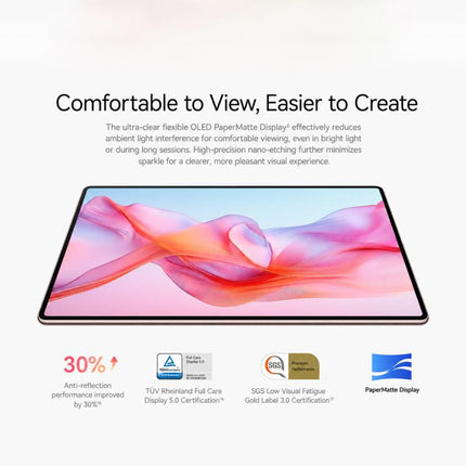 HUAWEI MatePad Pro 12 inch Soft Light Enjoy Edition WiFi, 12GB+256GB, HarmonyOS 6.1 Hisilicon Kirin T93A, Not Support Google Play, 12GB+256GB Enjoy Edition Soft Light