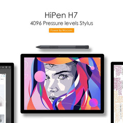 CHUWI HiPen H7 4096 Pressure Levels Sensitivity Metal Body Stylus Pen for Surpad / UBOOK X / Ubook Pro / New UBOOK / New Hi10 X / Hi10 XR / Hi10 Go (WMC0436, WMC0389, WMC0273, WMC0372, WMC0374, WMC7273, WMC0409, WMC1410)