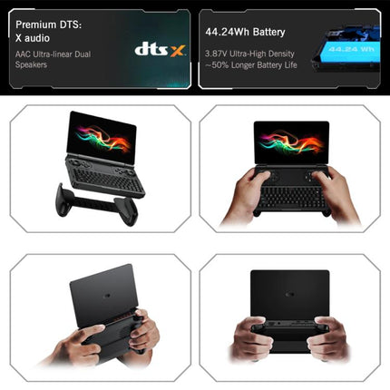 GPD WIN Mini 2025 Handheld Gaming PC, 16GB+1TB, 7 inch Windows 11 Home AMD Ryzen 7 8840U, EU Plug, Ryzen7 16GB+1TB