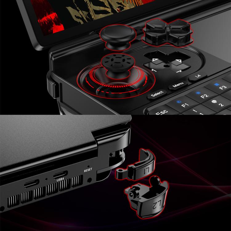 GPD WIN Mini 2025 Handheld Gaming PC, 32GB+2TB, 7 inch Windows 11 Home AMD Ryzen AI 9 HX 370, US Plug, Ryzen AI9 32GB+2TB