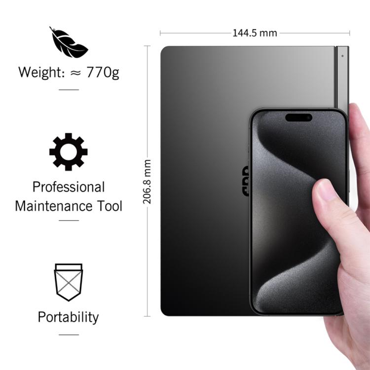 GPD Pocket 4 Handheld Gaming PC, 16GB+1TB, 8.8 inch Windows 11 Home AMD Ryzen 7 8840U, US Plug, Ryzen7 16GB+1TB