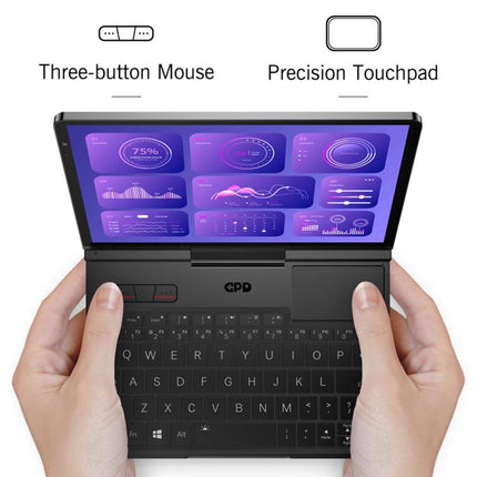GPD Pocket 4 Handheld Gaming PC, 16GB+1TB, 8.8 inch Windows 11 Home AMD Ryzen 7 8840U, US Plug, Ryzen7 16GB+1TB