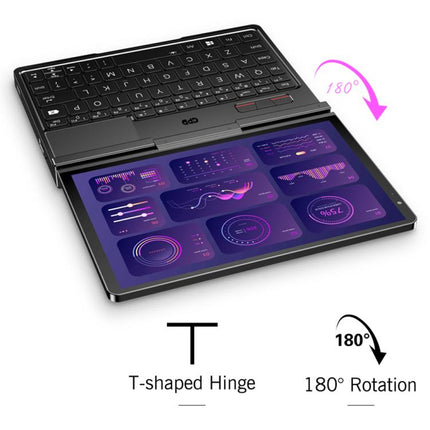 GPD Pocket 4 Handheld Gaming PC, 16GB+1TB, 8.8 inch Windows 11 Home AMD Ryzen 7 8840U, US Plug, Ryzen7 16GB+1TB